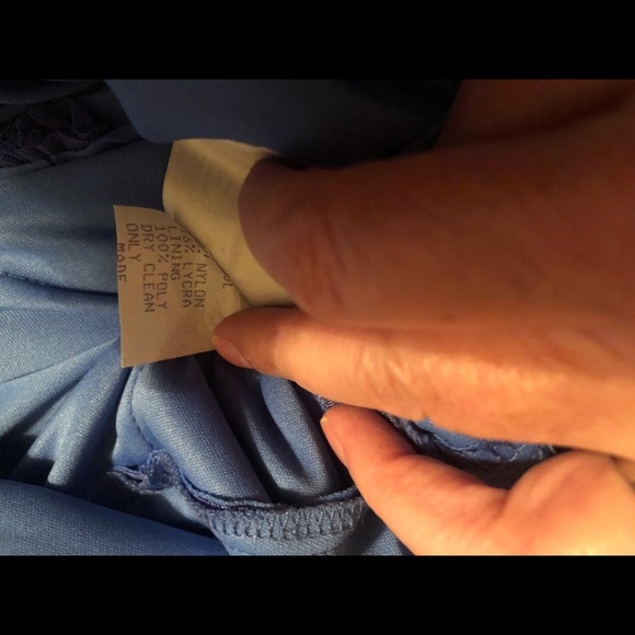 Tadashi Halter Long Cocktail Dress - Picture 7 of 7